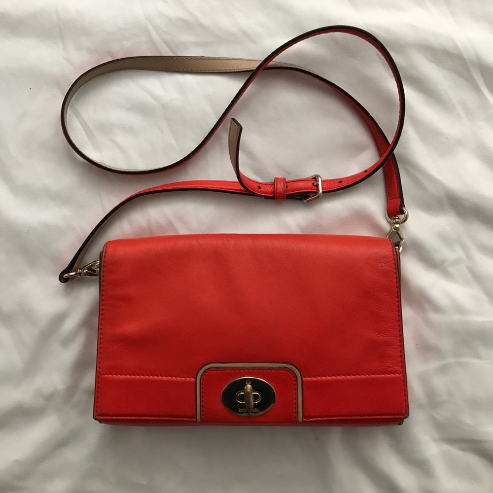 Kate Spade Red Crossbody Bay